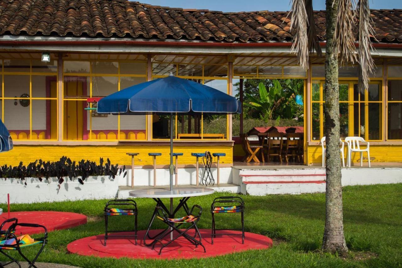Finca Cafetera En El Quindio Quimbaya Buitenkant foto