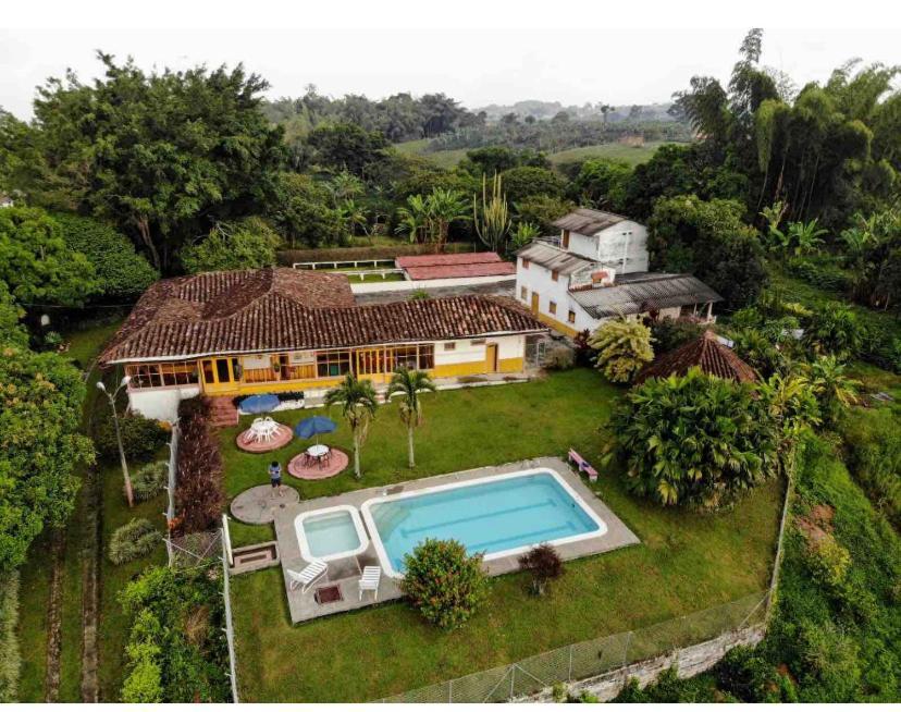 Finca Cafetera En El Quindio Quimbaya Buitenkant foto